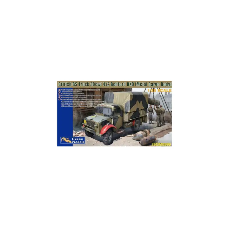 Express Levering Bedford OXD GS Truck 30cwt 4x2 (Metal Cargo Bed) Schaalmodel