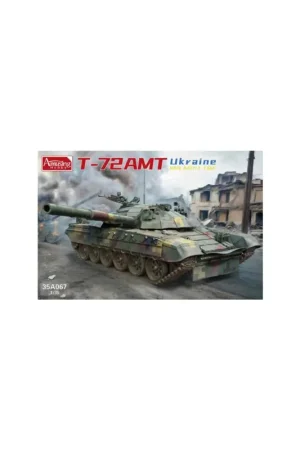 Laatste Versie T-72AMT Ukraine Main Battle Tank Schaalmodel
