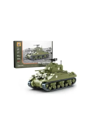 Express Levering American M4Sherman Tank Schaalmodel