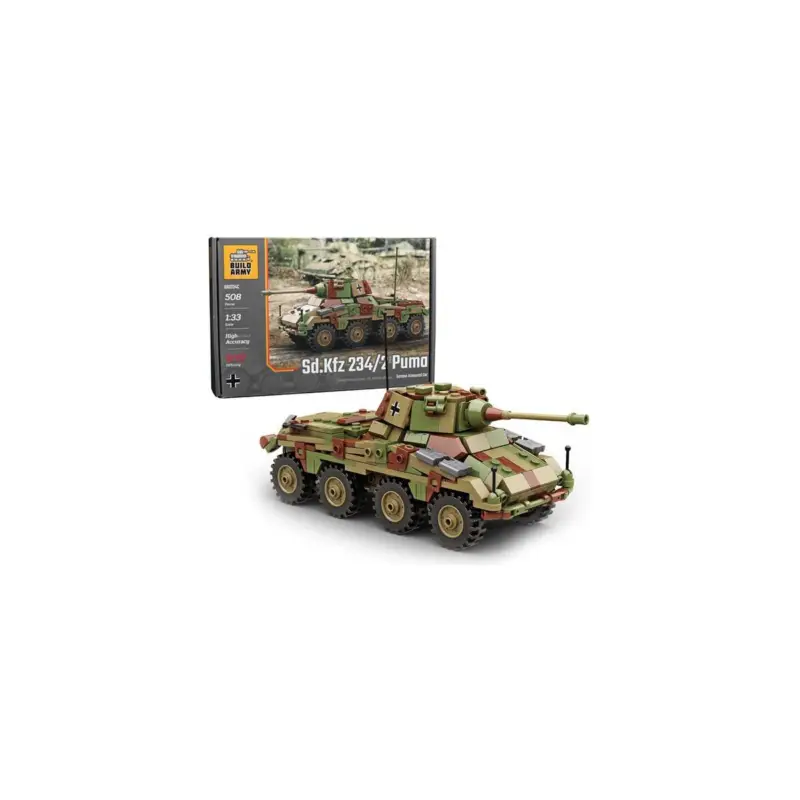 WW2 Puma Sd.Kfz. 234/2 (Tarn-Version) Schaalmodel Exclusieve Aanbieding