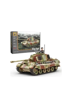 Koop Vandaag König Tiger Schwerer Panzer Tarn-Version Schaalmodel