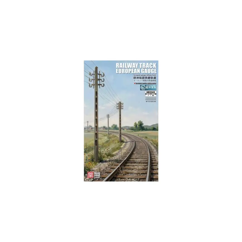 Railway Track EUROPEAN gauge Treinmodellen Gecertificeerd