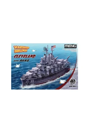 Warship Builder - Cleveland Schaalmodel Tijdelijk Beschikbaar
