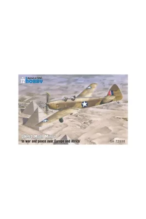 DH.94 Moth Minor War + peace over Europe + Africa Schaalmodel Gecertificeerd