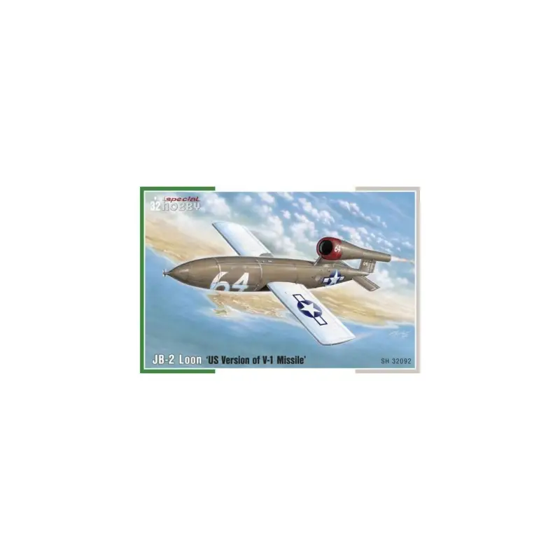 Laatste Versie Republic-Ford JB-2 Loon "US Version V-1 Missile" Schaalmodel