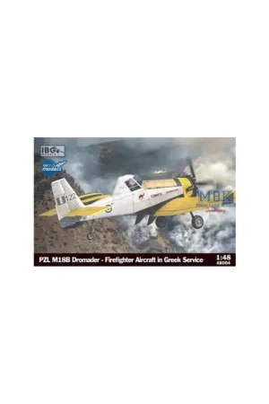 Direct Verzonden PZL M18B Dromader - Firefighter Aircraft Greek sv. Schaalmodel