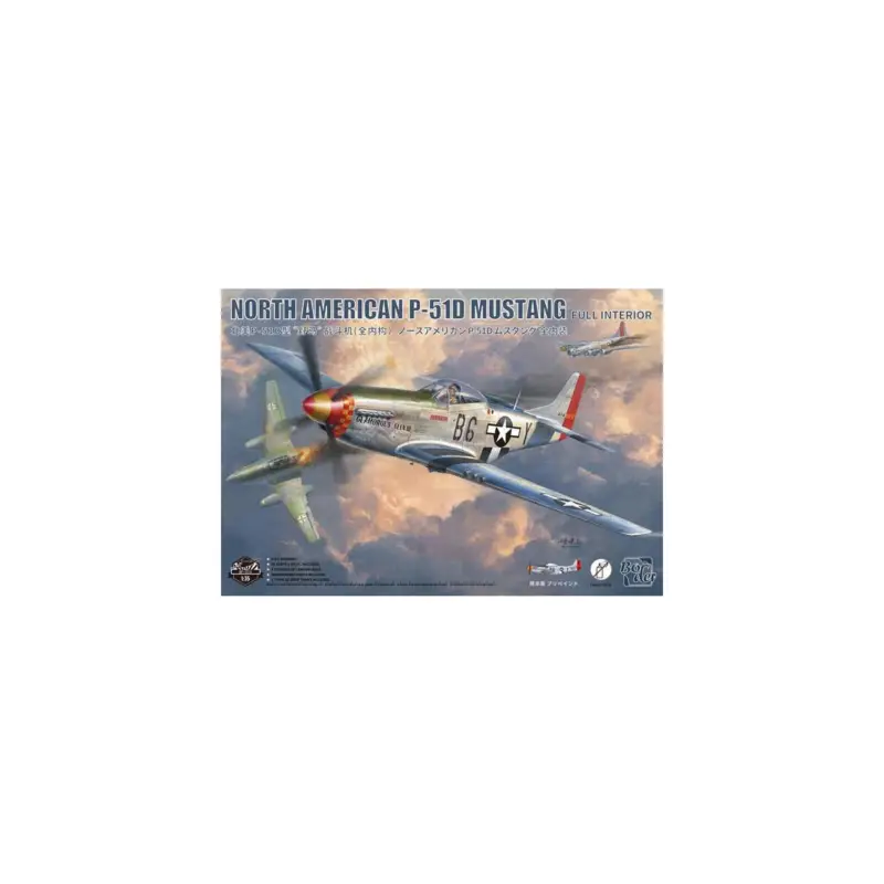 North American P-51D Mustang Schaalmodel Korting