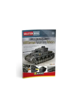 WWII German Panzer Grey SOLUTION BOOK MINI 33 Beperkt Aanbod
