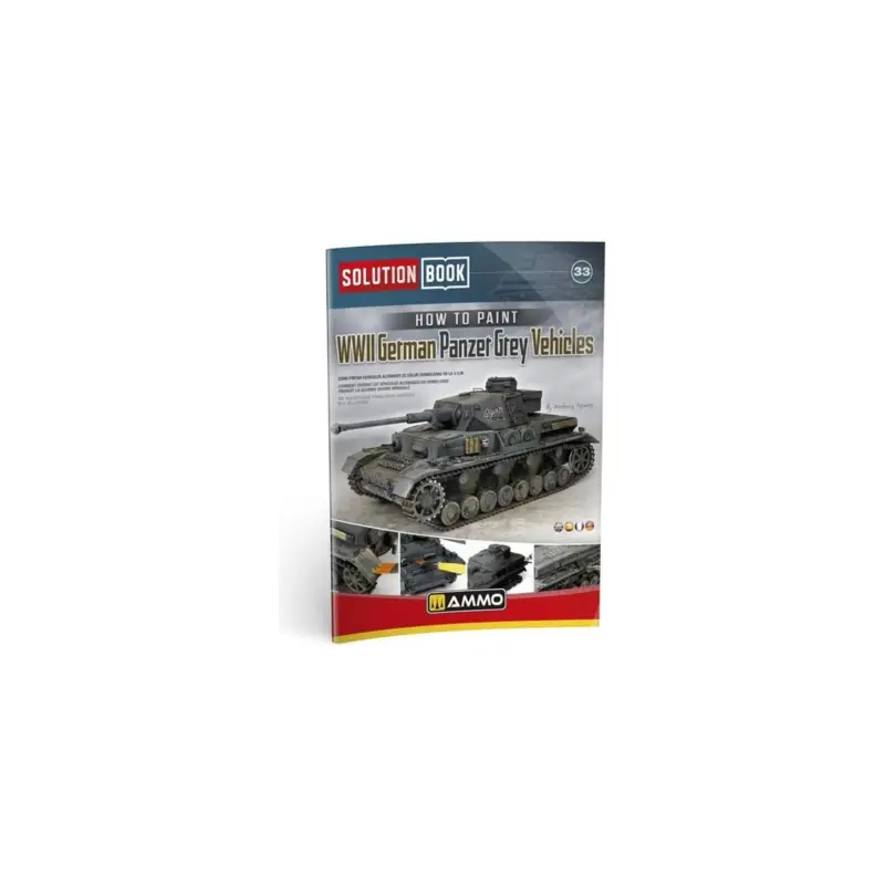 WWII German Panzer Grey SOLUTION BOOK MINI 33 Beperkt Aanbod