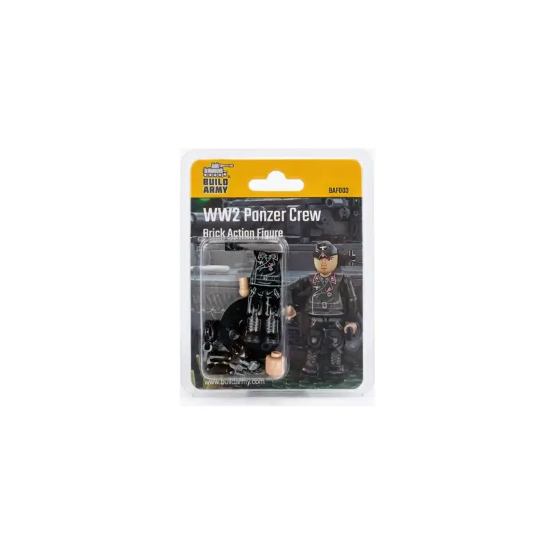 Bestel Nu WW2 Deutsche Panzerbesatzung Minifigur Figuren