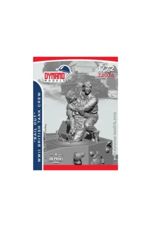Speciale Aanbieding British Tank Crew Set “Bail Out” Set 1 Figuren