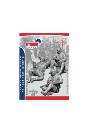 Snelle Levering German Infantrymen at Rest 1939-42 Set 2 Figuren