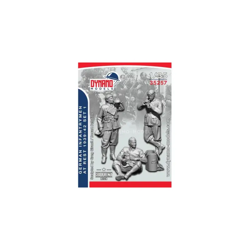 German Infantrymen at Rest 1939-42 Set 1 Figuren Aanbieding