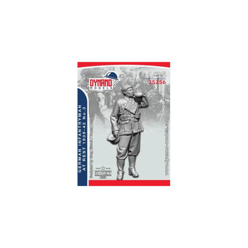 German Infantryman at Rest 1939-42 No.3 Figuren Rechtstreeks Van De Fabrikant