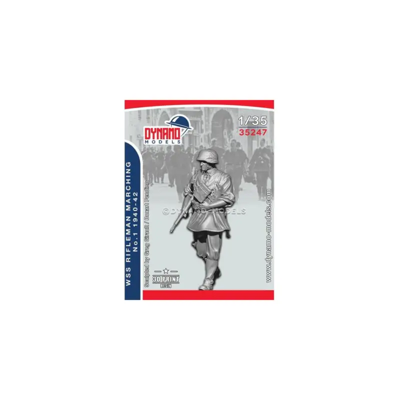 Betaalbaar WSS Rifleman marching No. 1 1940-42 Figuren