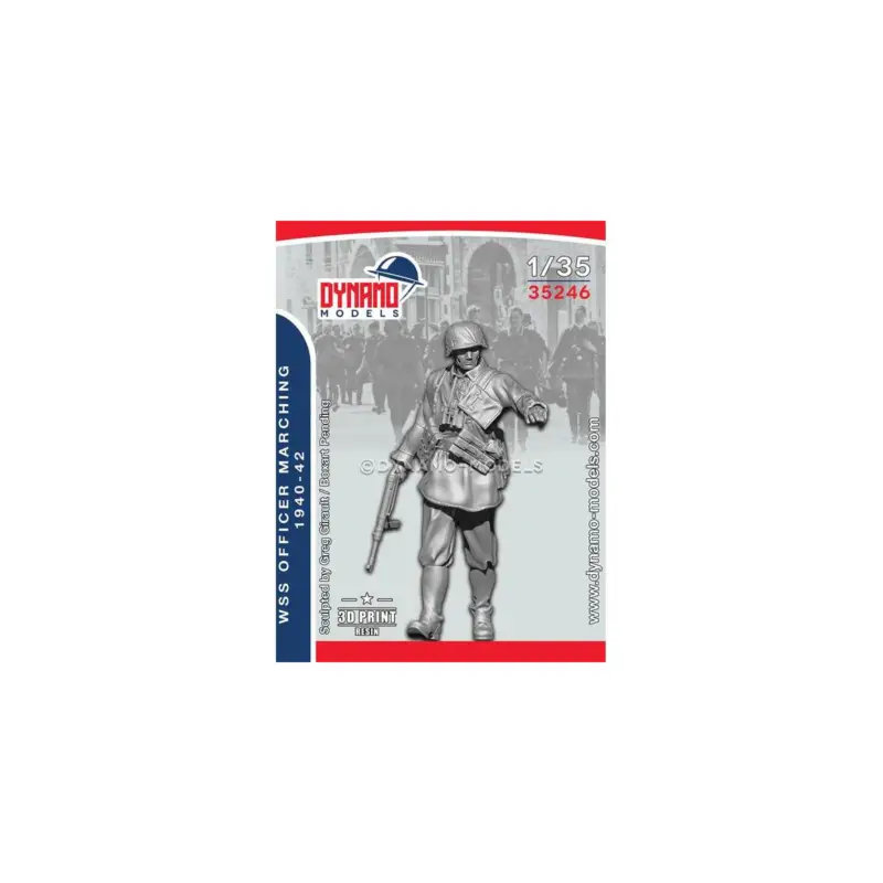 Hete Deal WSS Officer marching 1940-42 Figuren