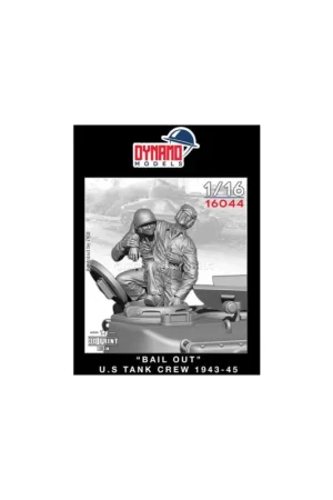 Gecertificeerd "Bail out" U.S. Tank Crew 1943-45 Figuren