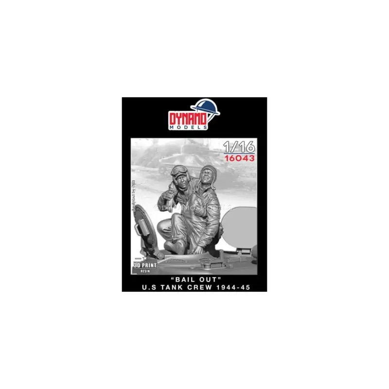 "Bail out" U.S. Tank Crew 1944-45 Figuren Voordeelprijs
