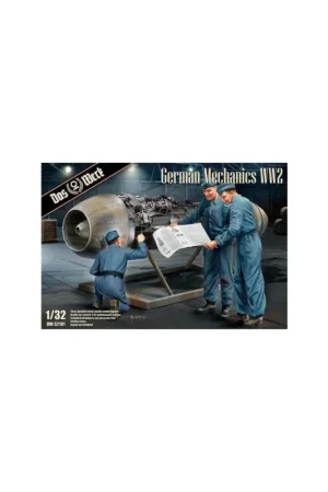 Betaalbaar German Mechanics WW2 / Mechaniker Figuren