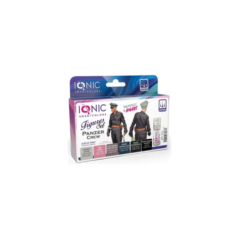 IONIC WWII Panzer Crew Black Uniform Figuren Op = Op