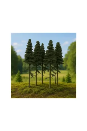 Fichten / Spruce w/ Trunk 10-12cm m.Stamm 5x Seizoensaanbieding