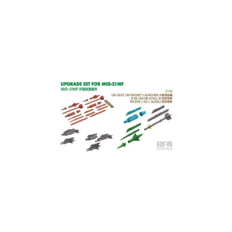 MiG-21MF Weapon Set 3D PRINTED Weekendaanbieding
