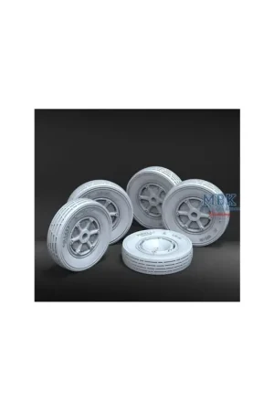 Dagaanbieding Autoblinda AB41 "Libia" wheels set (1:35)