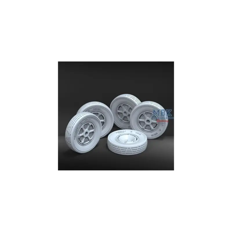 Dagaanbieding Autoblinda AB41 "Libia" wheels set (1:35)