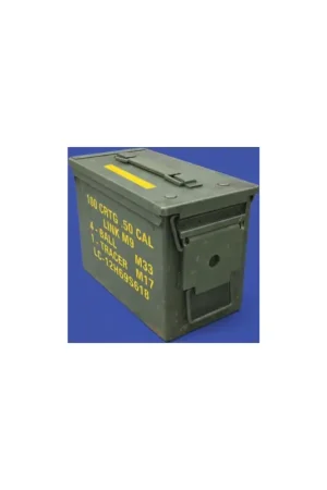 U.S. ammo,50 cal boxes set "Vietnam" (1:35) Snelle Levering