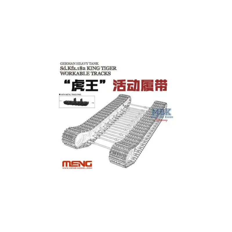 Ketten Königstiger - Workable Tracks King Tiger Dagaanbieding