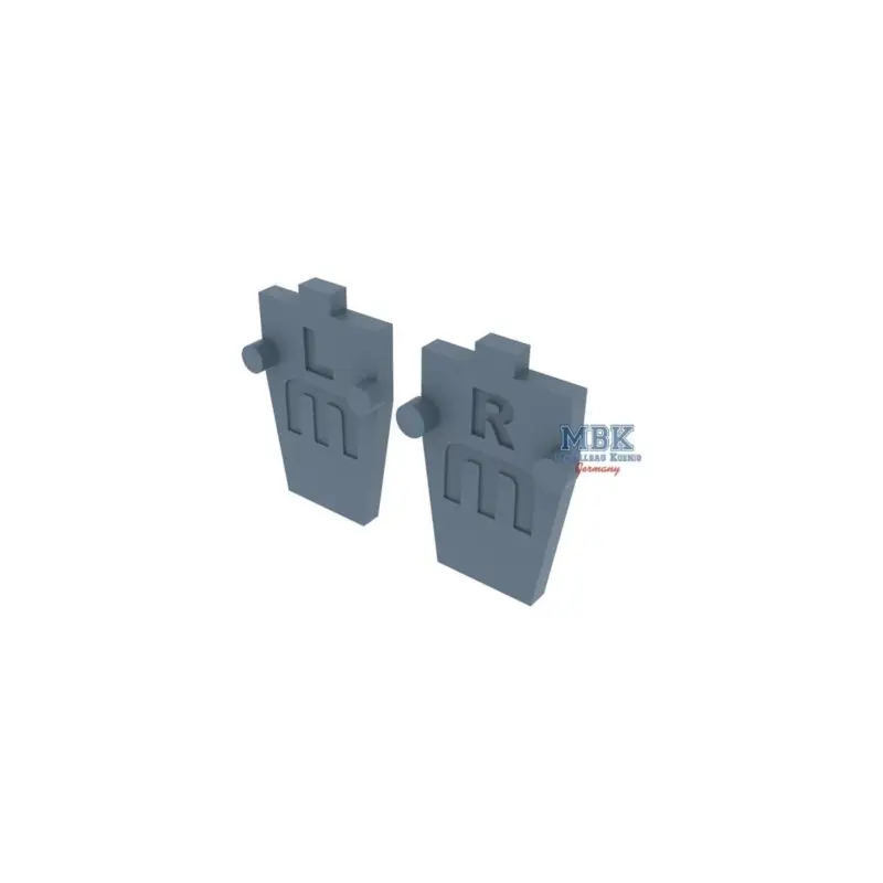 Sherman Bogie adapters for Meng Alleen Vandaag