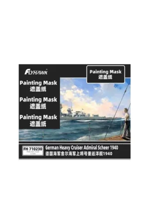Weekendaanbieding German Heavy Cruiser ADMIRAL SCHEER Painting Mask