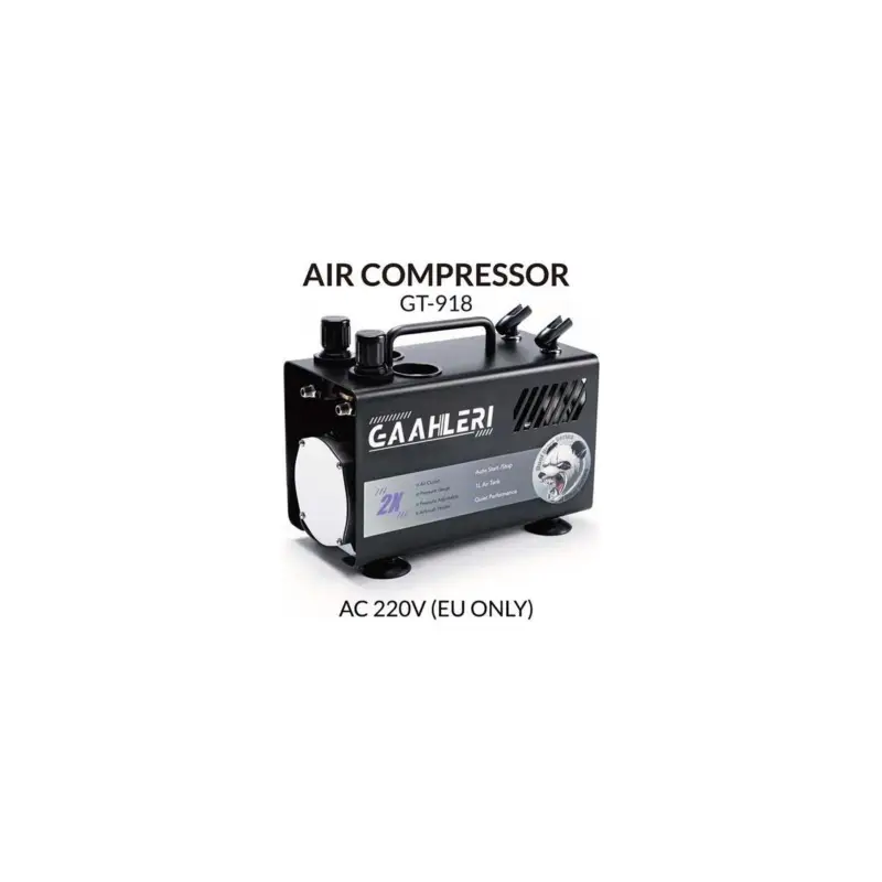 Dual Drive Series Airbrush Kit Compressor GT-918 Goedkoop