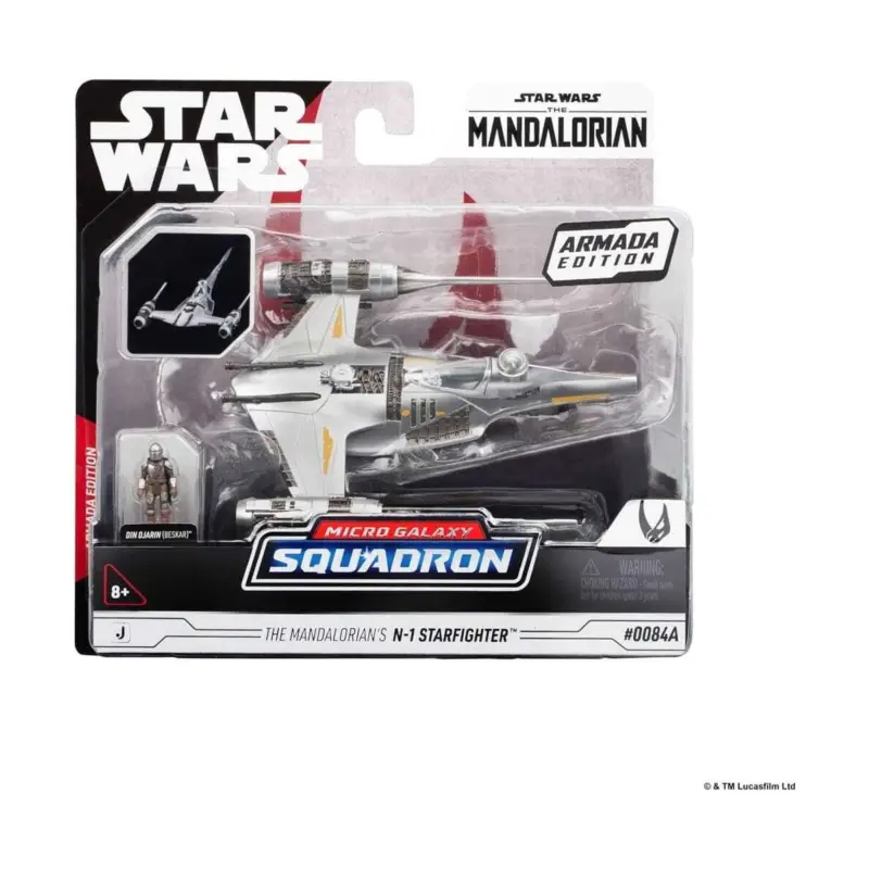 Star Wars Medium Vehicle N1 with Mando 13 cm Beperkt Aanbod