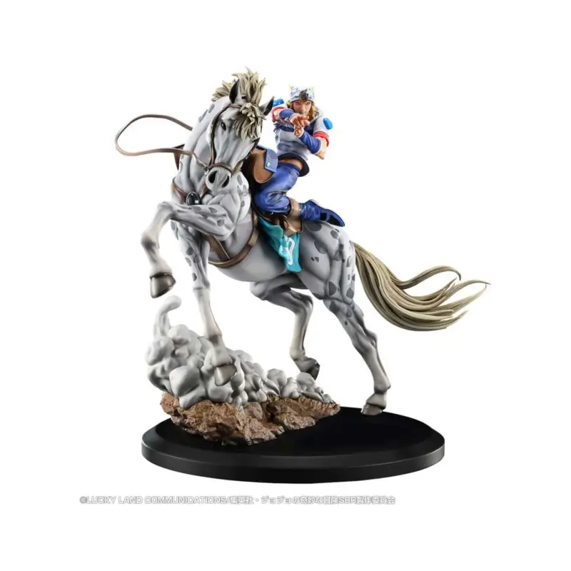 JoJo's Bizarre Adventure: Steel Ball Run Chozo Art Collection PVC Figure Johnny Joestar & Slow Dancer 30 cm Favoriet