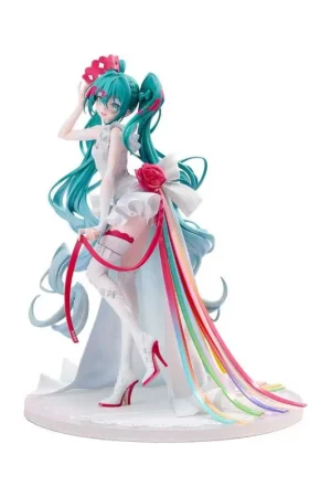 Speciale Aanbieding Hatsune Miku GT Project GS Collection Figure 1/7 Racing Miku 15th "Rhapsody" 2010-2025 27 cm