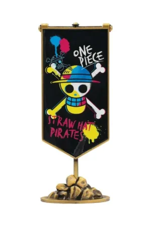 One Piece replica Straw Hat crew metal banner 11 x 6 cm Rechtstreeks Van De Fabrikant