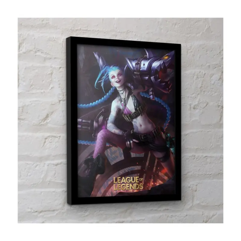 Must-Have League Of Legends Jinx Collector Print