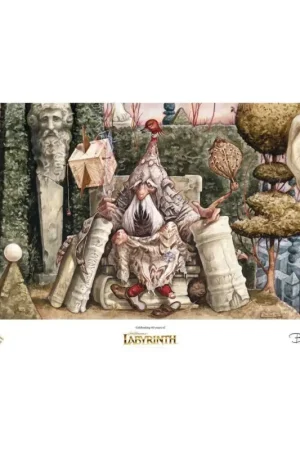 Flitsaanbieding Labyrinth Art Reproduction Wiseman of the Labyrinth Limited Edition 30 cm