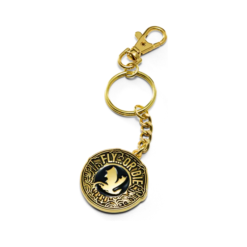 FOURTH WING - Fly or Die - Keychain Gecertificeerd