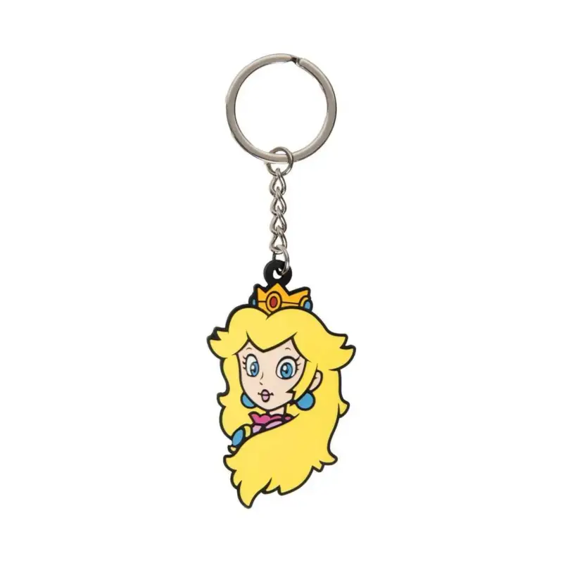 Super Mario Princess Peach PVC Keychain 6 cm Weekendaanbieding