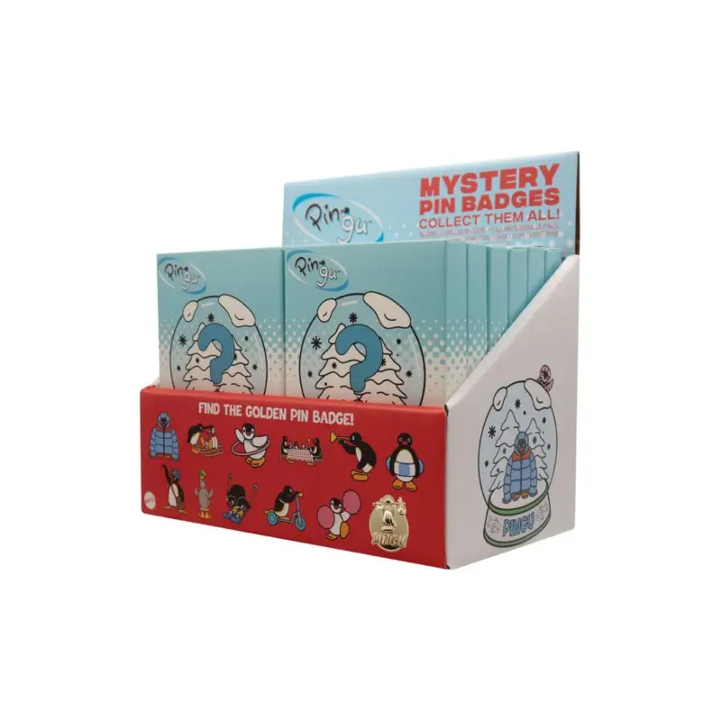 PINGU - Mystery Box of 12 Pins Merkproduct