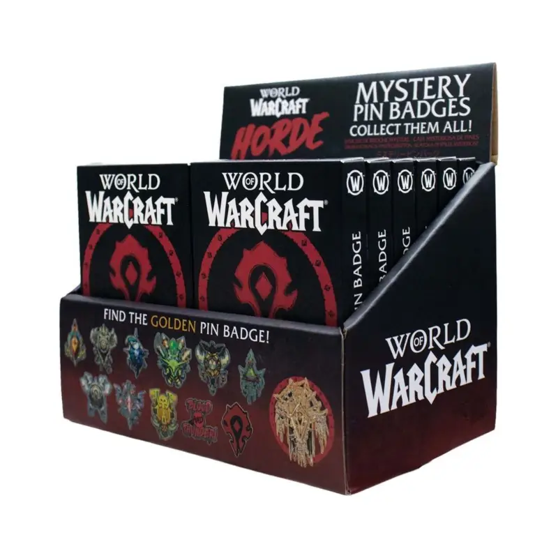 Korting WORLD OF WARCRAFT - Horde - Mystery Box of 12 Pins