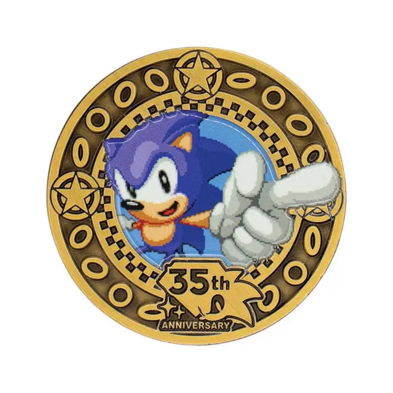 Sonic the Hedgehog 35th Anniversary Limited Edition Collectible Coin Tijdelijk Beschikbaar