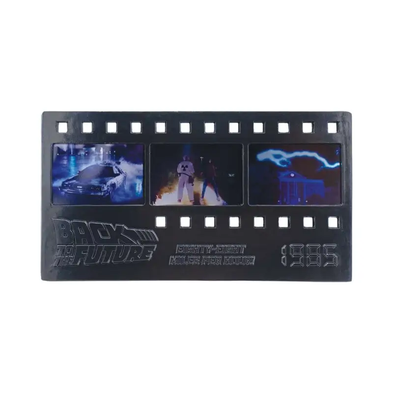 Goedkoop Back to the Future Collectible Metal Film Strip Bar Limited Edition