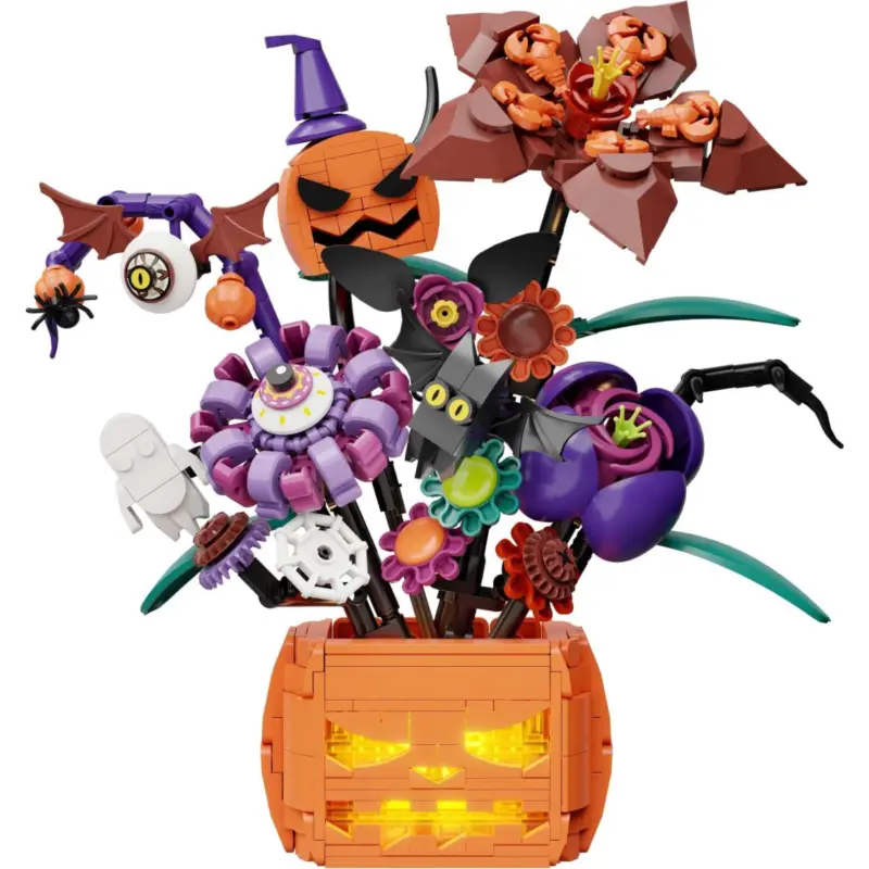 PANTASY - Midnight Pumpkin Bouquet - 570-piece Building Block Set Must-Have