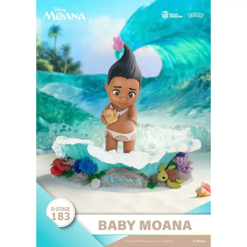 Lage Kosten Moana - Baby Moana - D-Stage Diorama 11.3cm Figuurtje