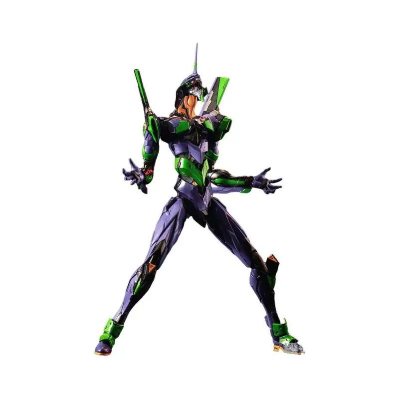Gecertificeerd Evangelion Carbotix figure Evangelion Unit-01 Test Type (DX Ver.) 33 cm Figuurtje