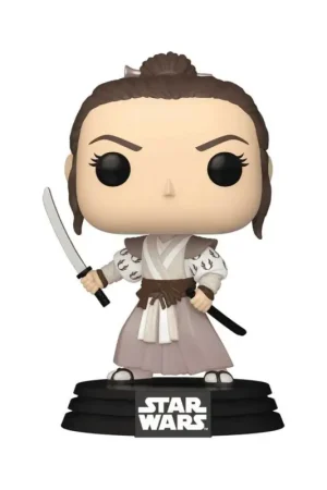 Goedkoop Star Wars POP! Vinyl Figure Bobble Head Rey Skywalker (Impressions) Exclusive 9 cm Figuurtje