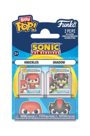 Bestel Nu Sonic the Hedgehog pack 2 Bitty POP! Vinyl Knuckles & Shadow 2 cm Figuurtje